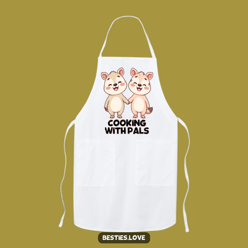 Funny Pals Apron - Kitchen Silly Fun, Heartwarming Funny Gift