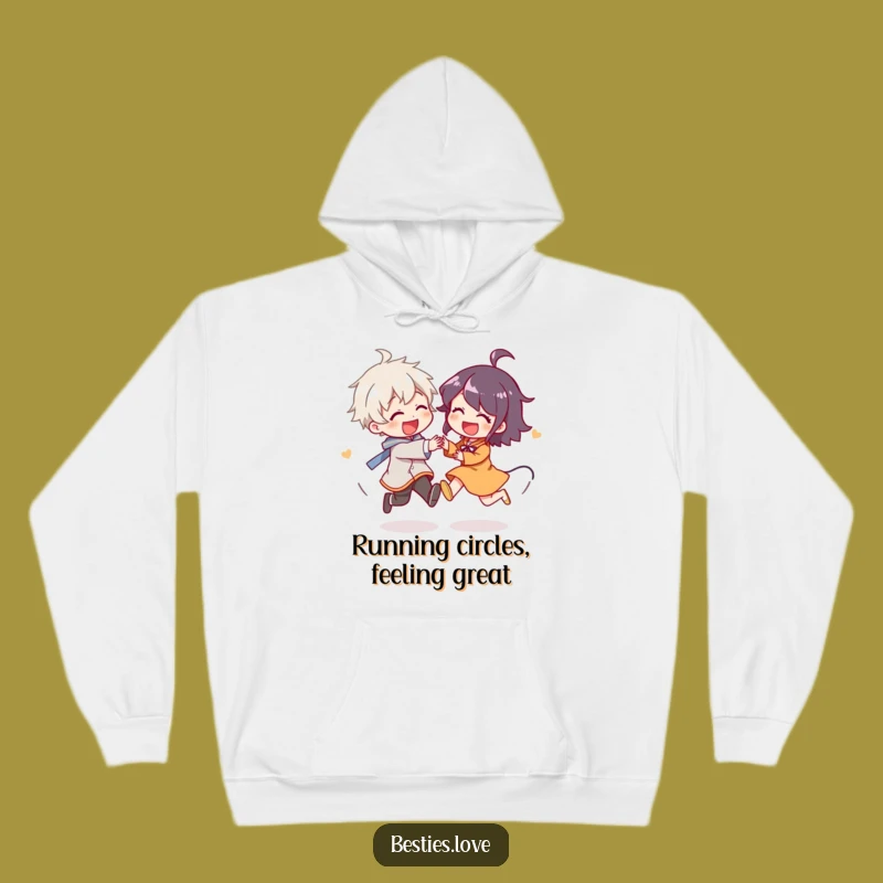 Funny Hoodie: Cozy Chase - Supremely Funny Gift for Comfort and Laughter!
