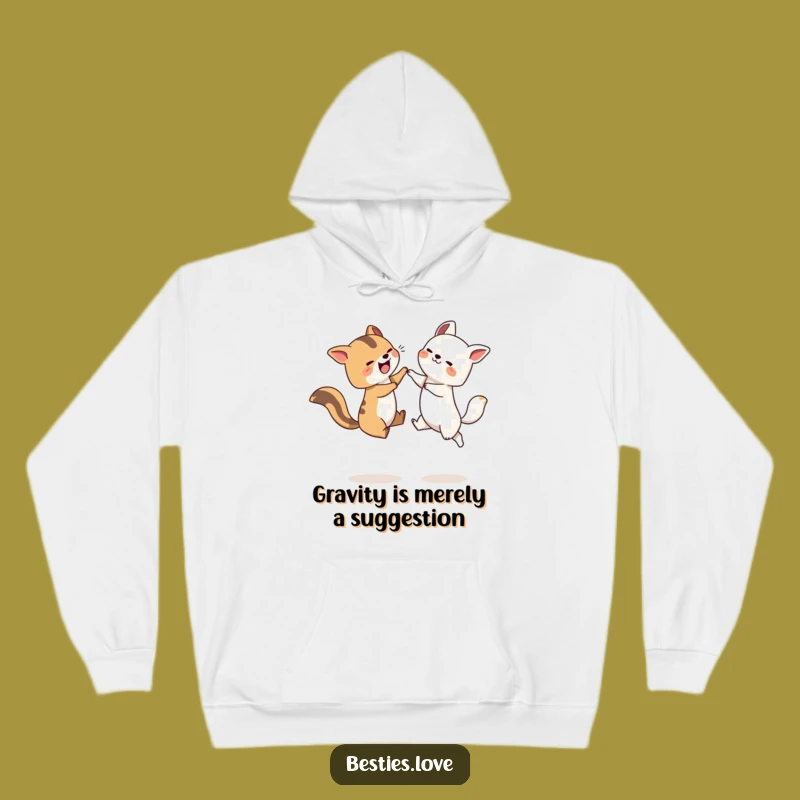 Funny Leapfrog Animals Hoodie - Cozy Playful Companion Gift