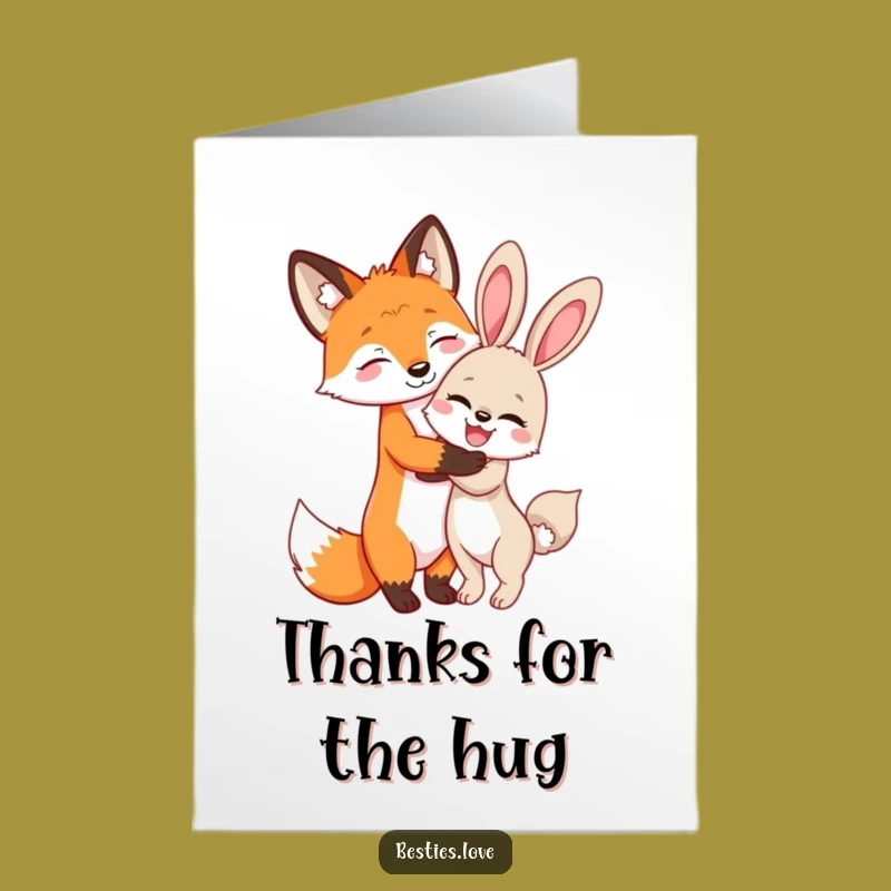 Free Printable Thank You Card: Friendship Thanks Funny Downloadable Gift
