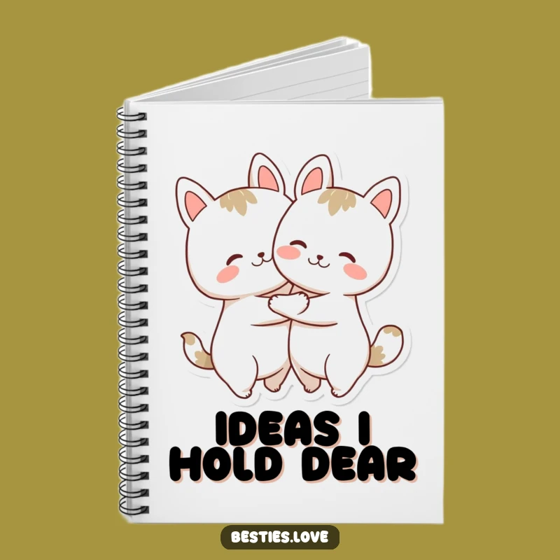 Funny Hugging Animals Notebook: Joyful Companions Journal, a Cute Funny Gift for Writers