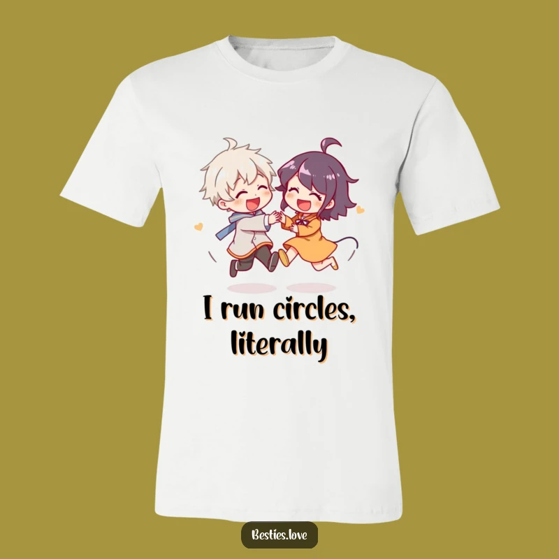 Funny T-Shirt: Giggling Chase - The Ultimate Funny Gift for Playful Souls!