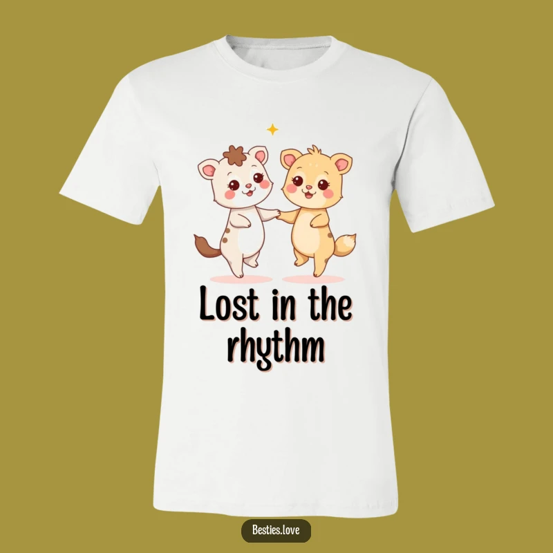 Funny Starry Dance T-Shirt - Cheerful Animal Tee, Hilarious Gift Idea