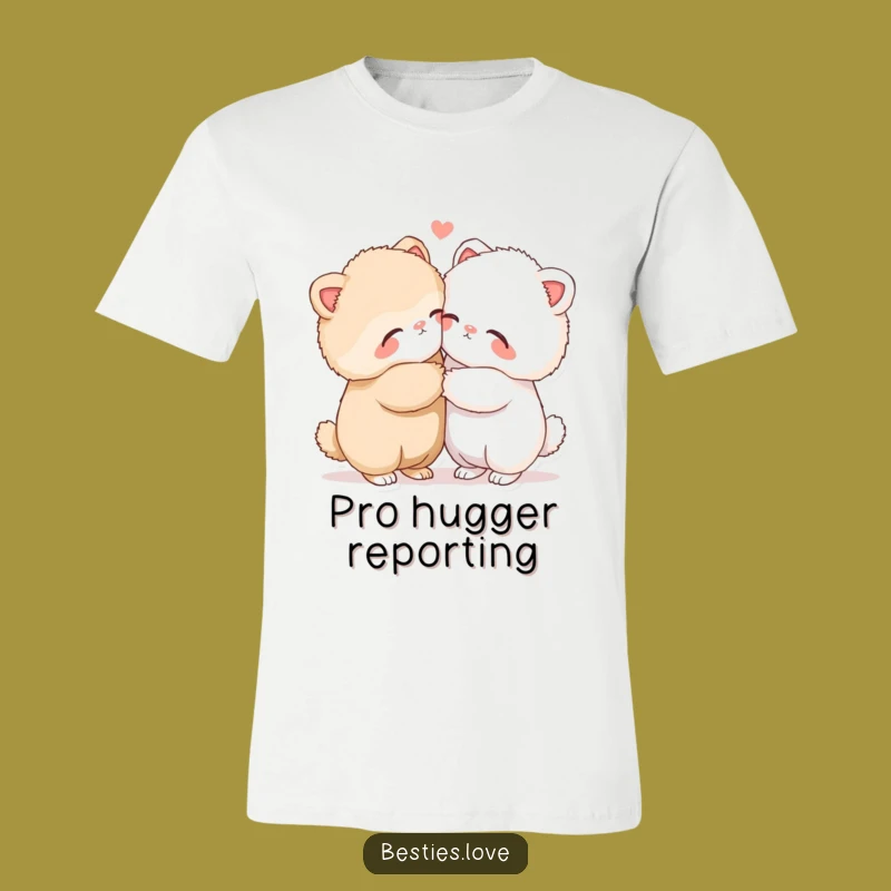 Funny Fluffy Hug T-Shirt: Wear Your Love with This Hilarious Tee